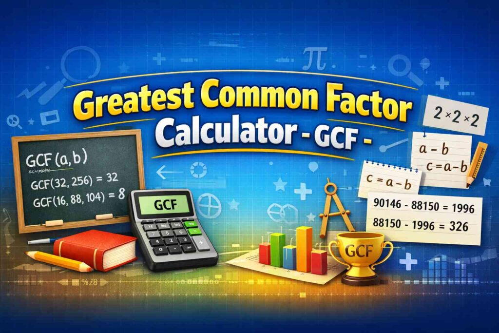 Greatest Common Factor Calculator