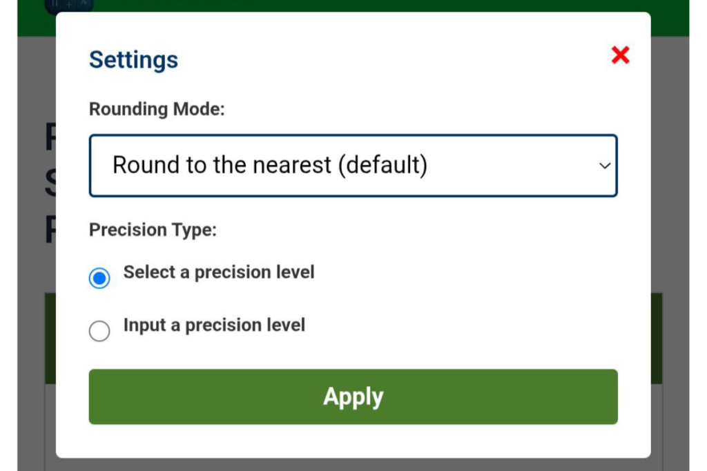 Rounding Calculator